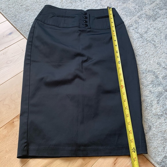Sateen High Waist Pencil Skirt NWOT - Picture 7 of 9